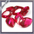 Pear Shape 3X4mm Brilhos Brilhantes # 5 Vivid Red Lab Ruby